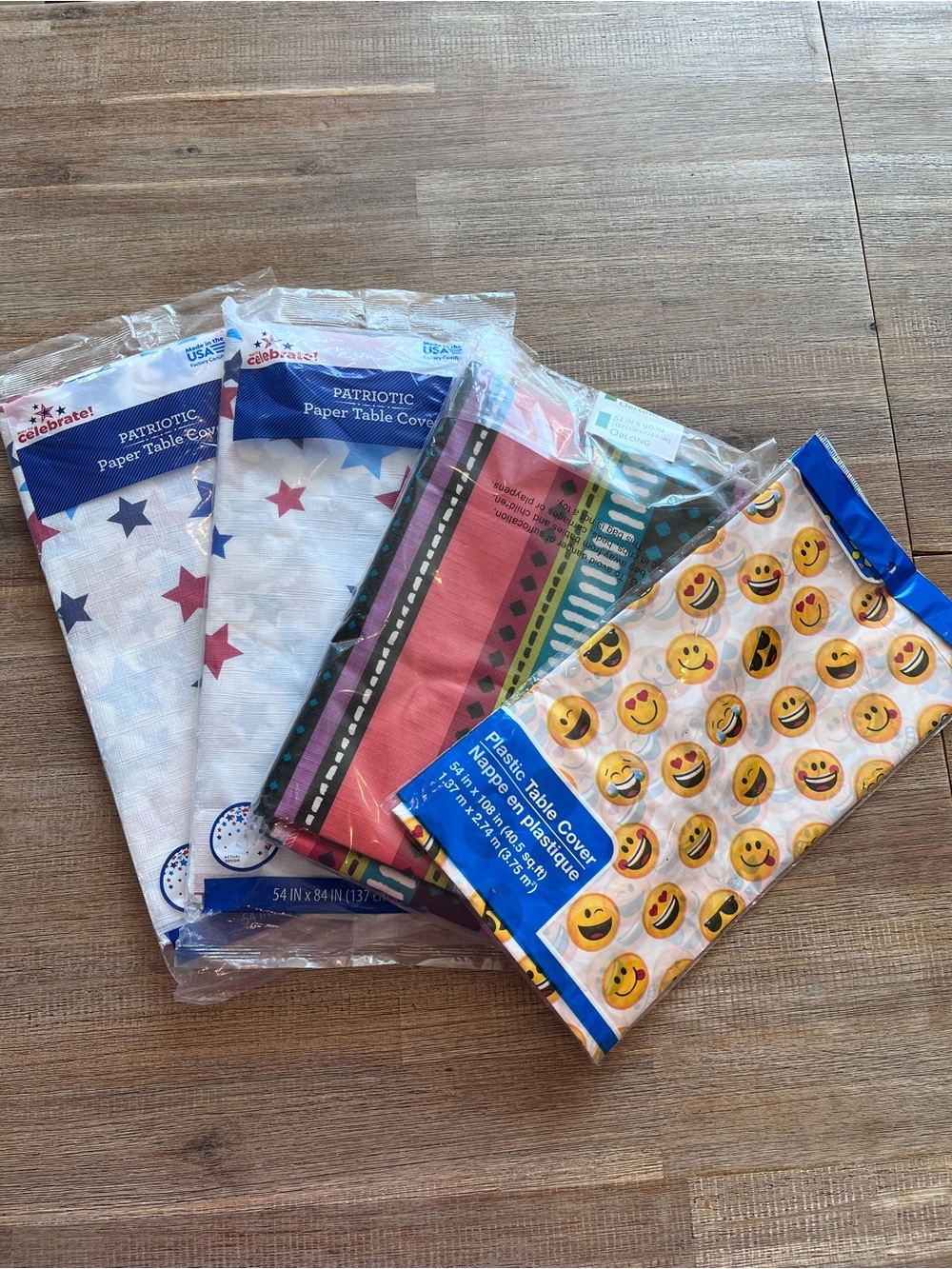 4 New Tablecloths